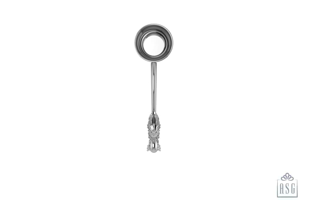 Silver Plated Peacock Dhoop Diya For Puja - Isvara Pooja Items