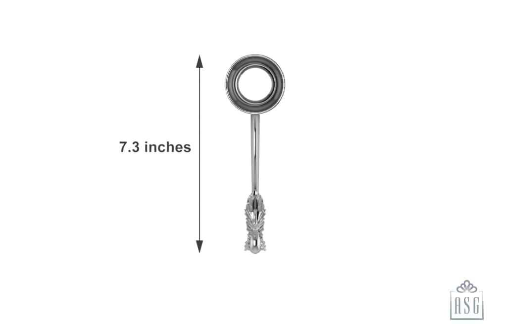 Silver Plated Peacock Dhoop Diya For Puja - Isvara Pooja Items