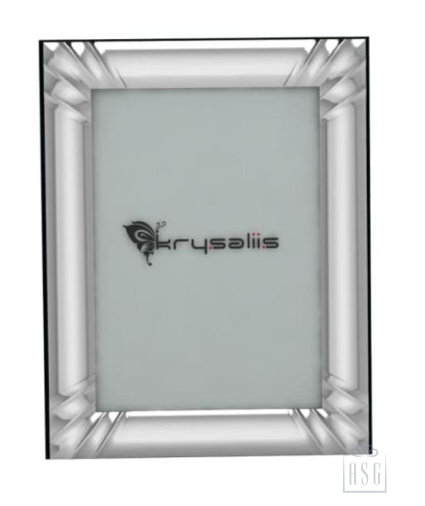 Silver Plated Pleated Photo Frame