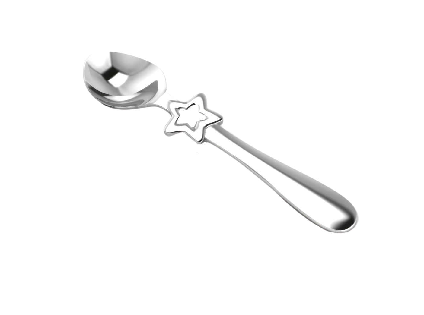 Silver Plated Gift Set For Baby - Hamper With Star Bowl Cup And Spoon Hampers