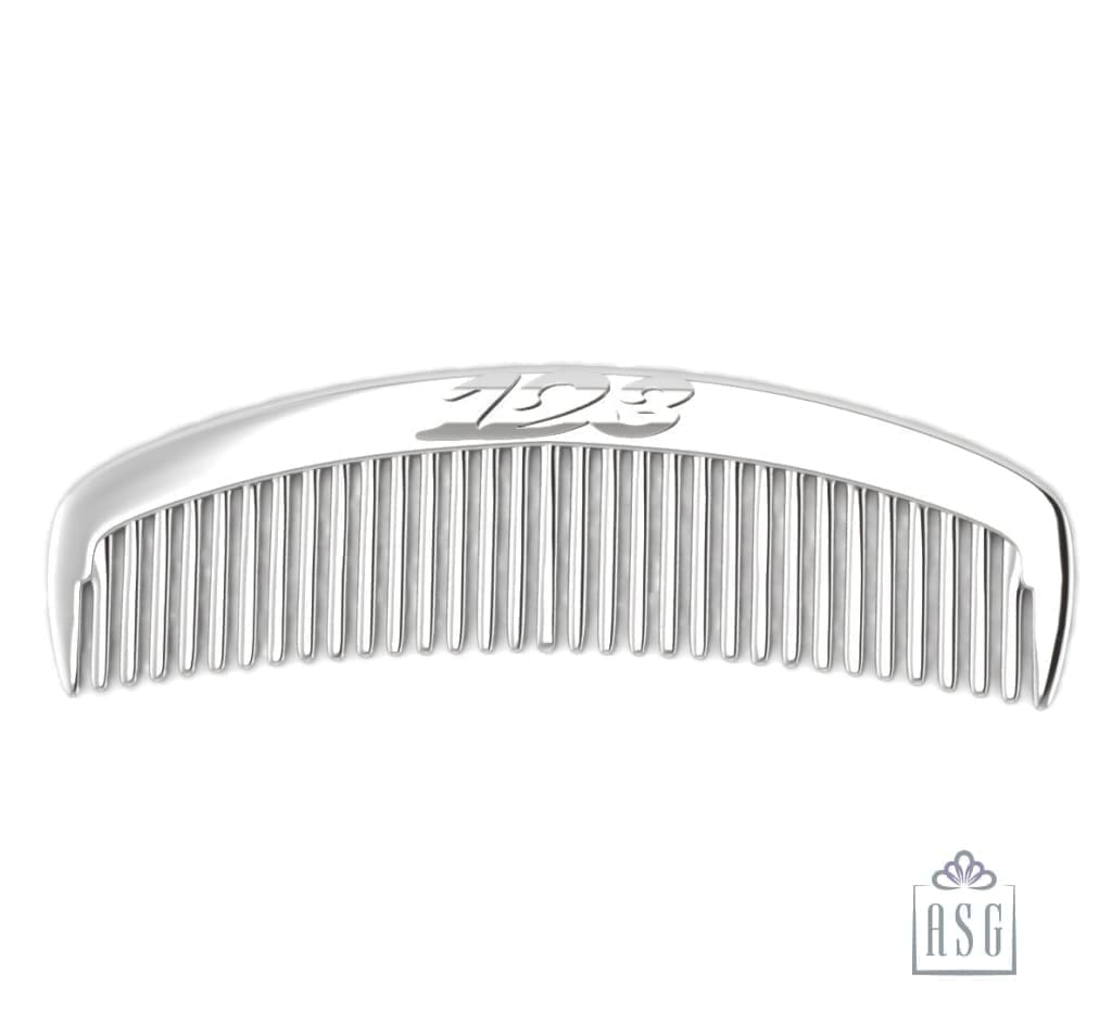 Sterling Silver Comb for Baby, Kids and Mom - 123