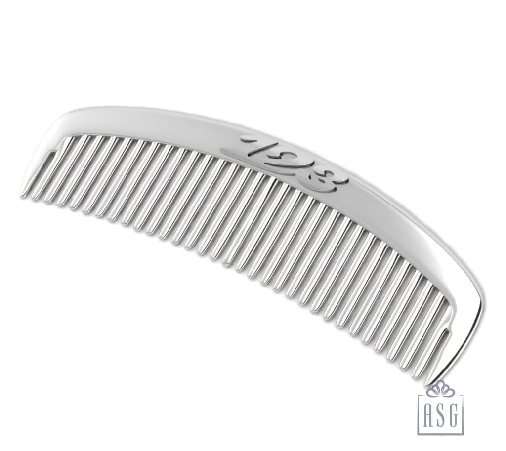 Sterling Silver Comb for Baby, Kids and Mom - 123
