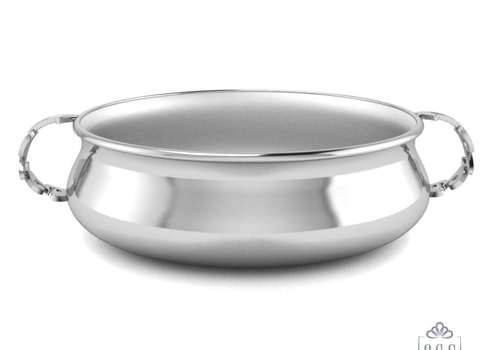 Sterling Silver Bowl for Baby and Child - 123 Feeding Porringer