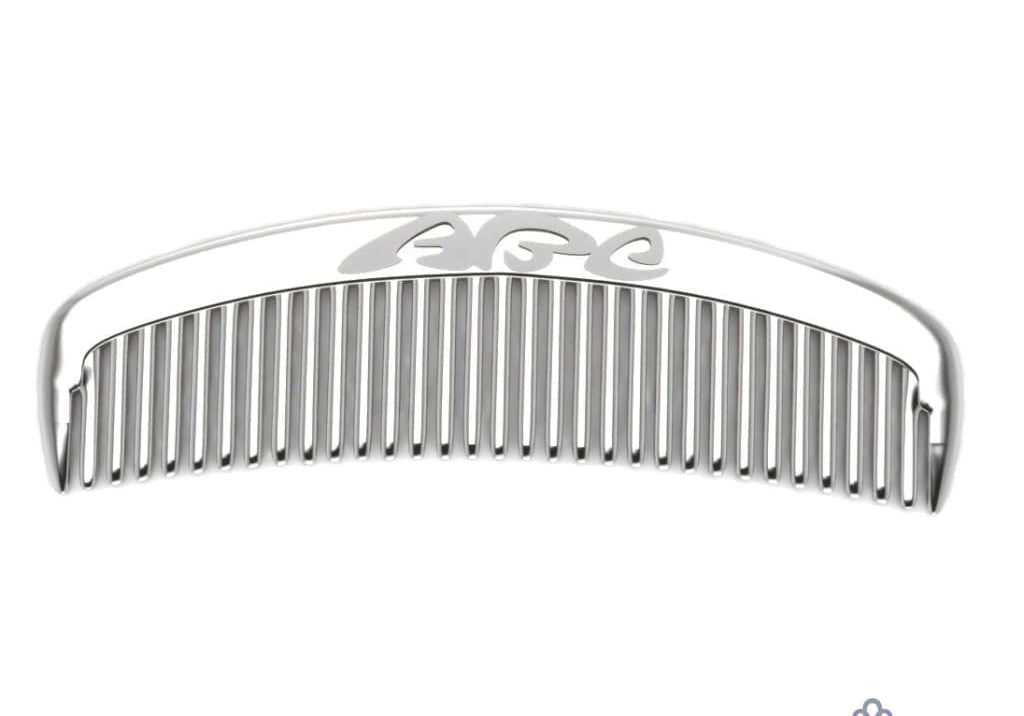 Sterling Silver Comb for Baby, Kids and Mom - ABC