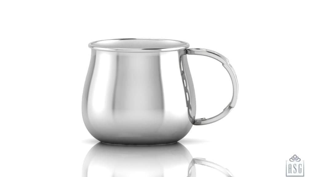 Sterling Silver Baby Cup with an ABC handle