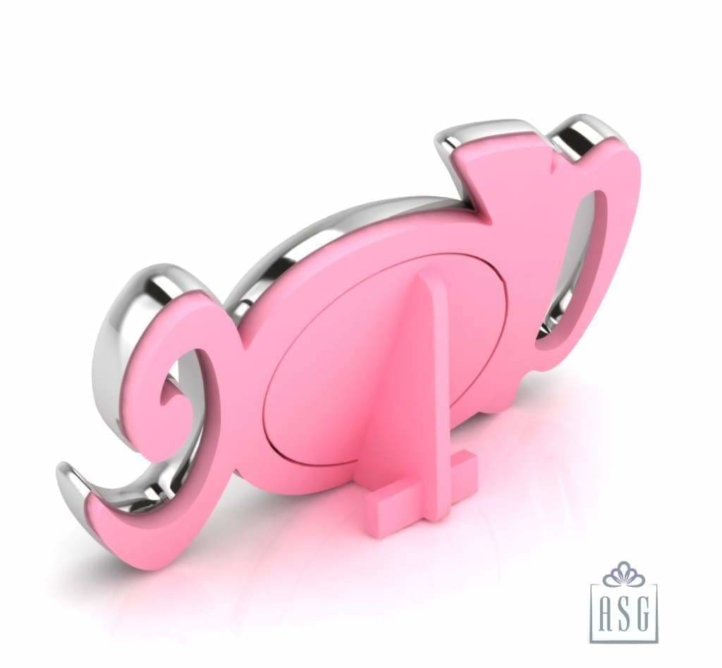 Silver Plated Photo Frame for Baby and Kids - ABC photo Frame