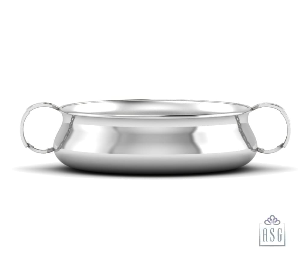 Sterling Silver Bowl for Baby and Child - ABC Feeding Porringer
