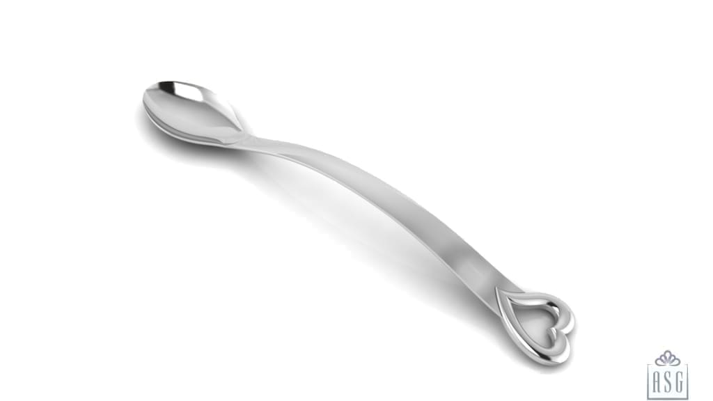 Sterling Silver Feeding Gift Set for Baby and Child - Hamper with Spoons Set of 3