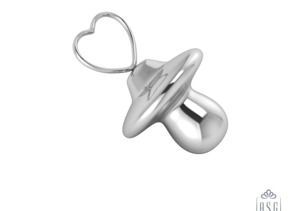 Sterling Silver Baby Pacifier