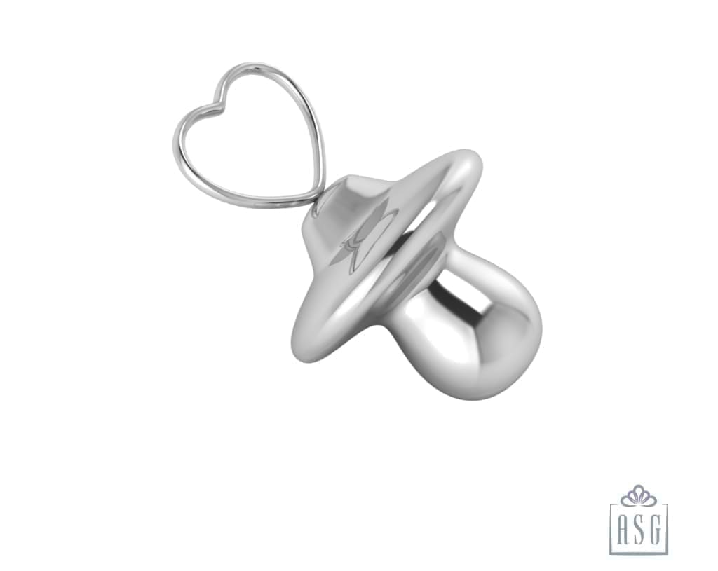 Sterling Silver Baby Pacifier