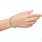 Sterling Silver Italian Bracelet - Brillante Three Womens Bracelets