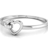 Sterling Silver Baby Bracelet Kada - "Catch a Heart"