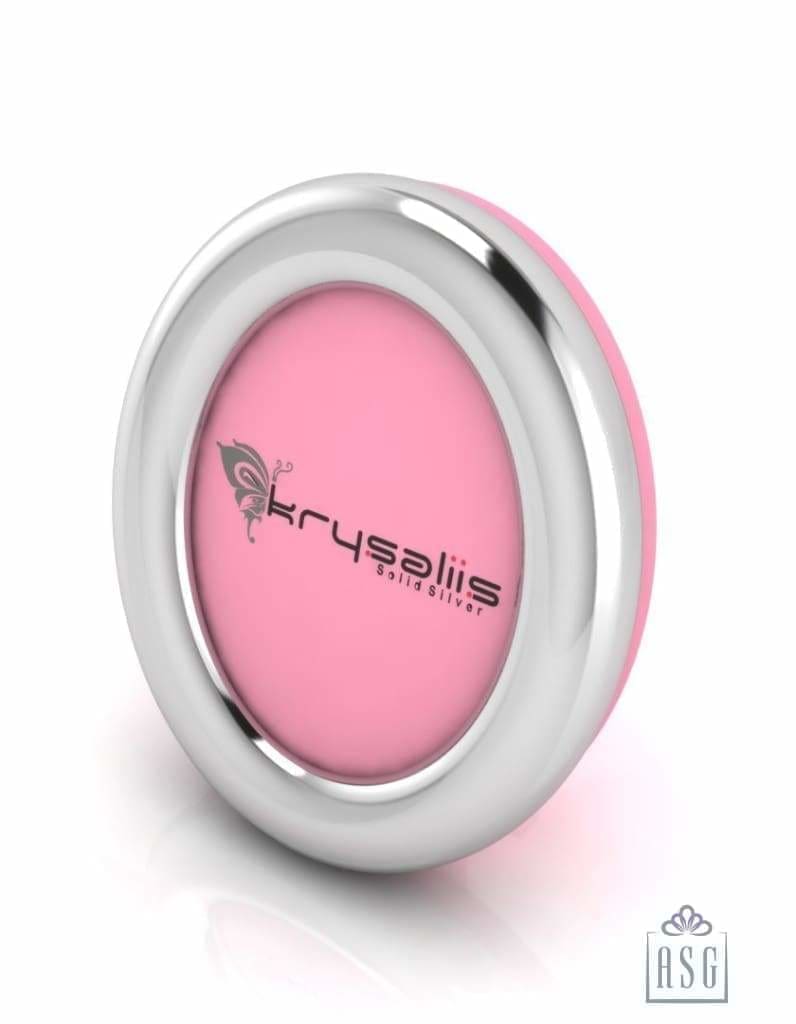 Sterling Silver Photo Frame for Baby and Kids - Classic Oval