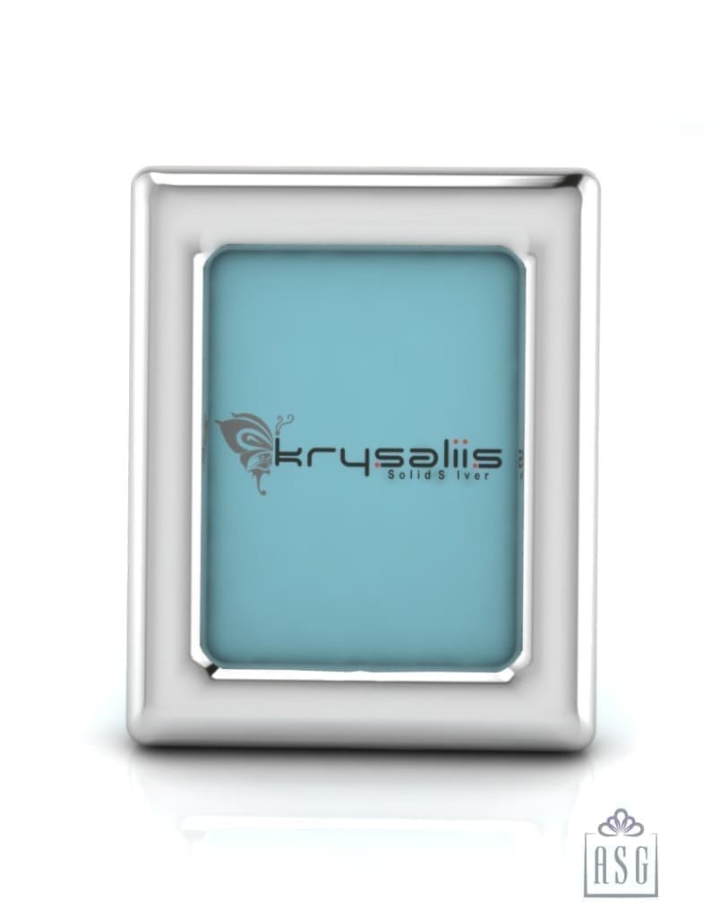 Sterling Silver Photo Frame for Baby and Kids - Classic Rectangle