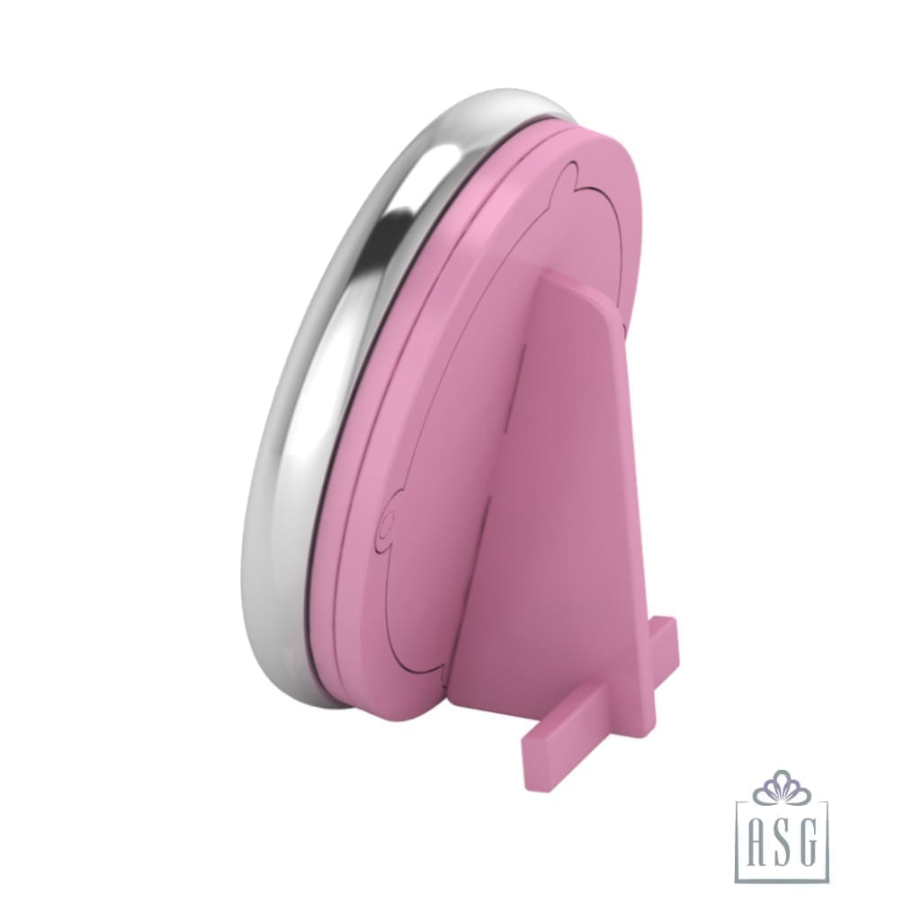 Sterling Silver Photo Frame for Baby and Kids - Classic Round