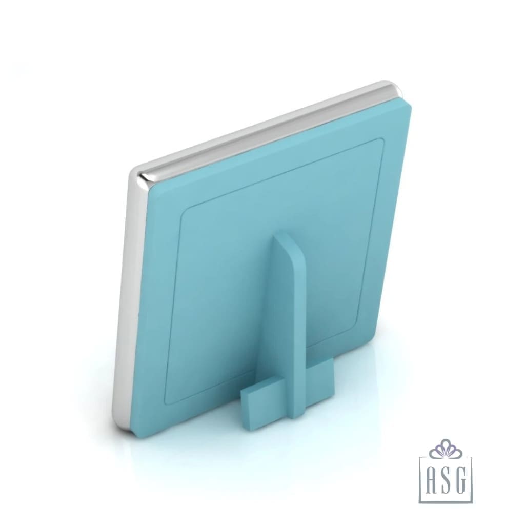 Sterling Silver Photo Frame for Baby and Kids - Classic Square