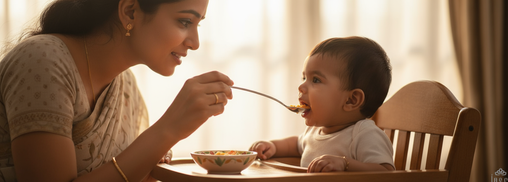 Curved Feeding Spoon