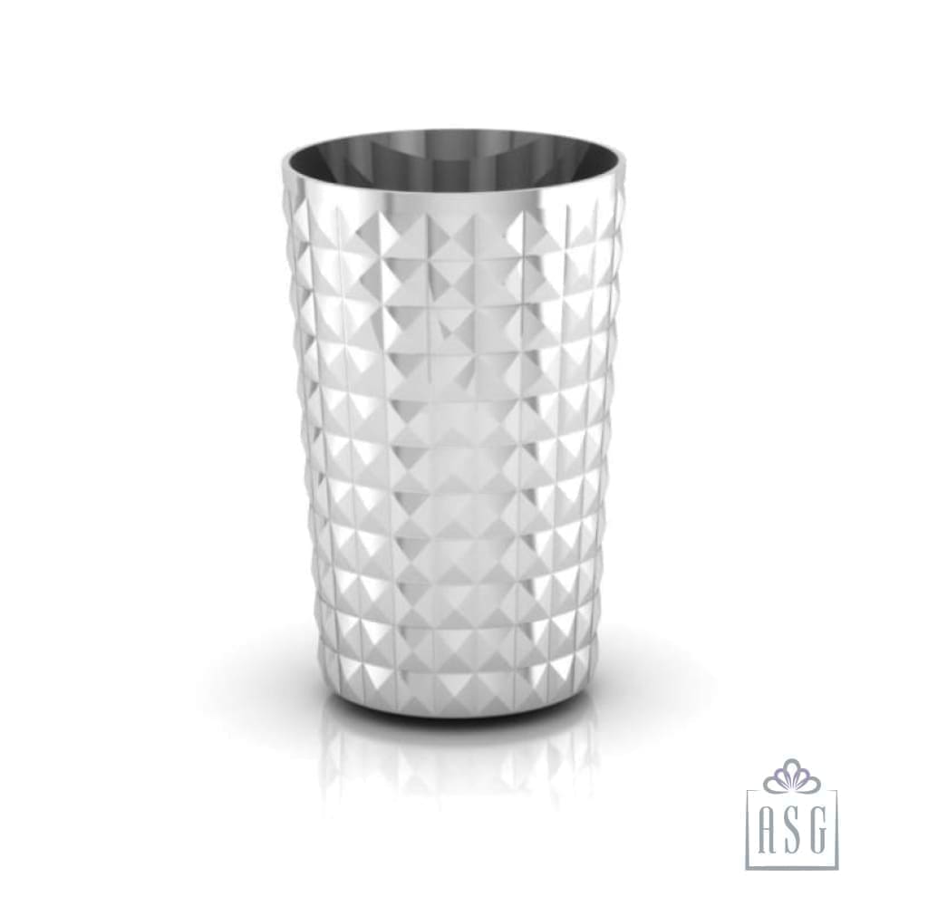 Sterling Silver Glass - Dazzling Diamonds
