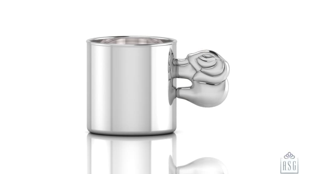 Sterling Silver Dinner Set for Baby and Child - Elephant Feeding Set