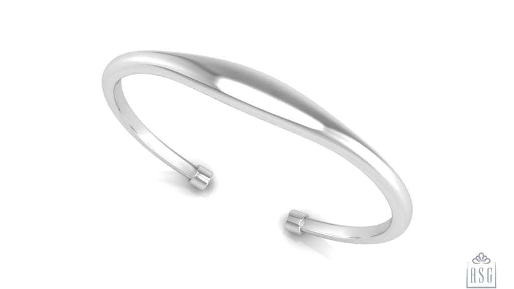 Sterling Silver Baby Cuff Kada Engravable