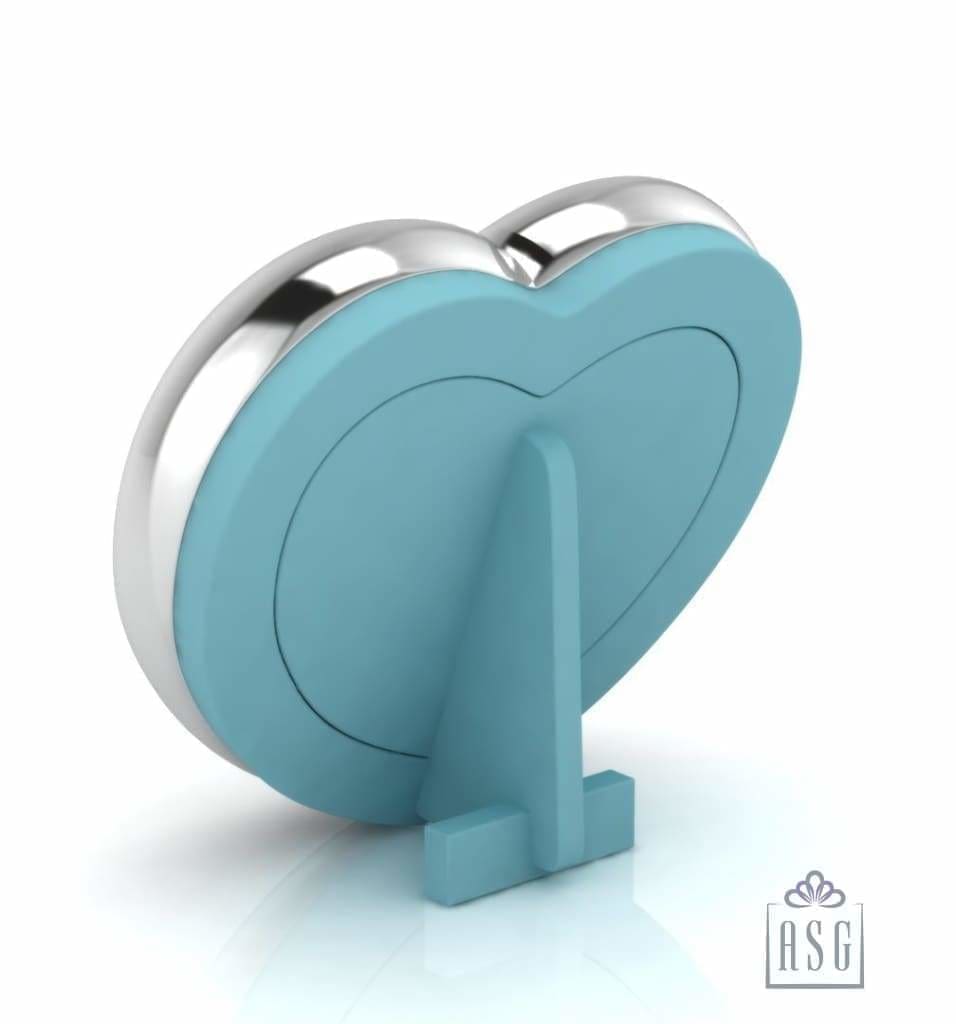 Sterling Silver Heart Photo Frame for Baby and Kids