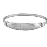 Sterling Silver ID Baby Bracelet Kada