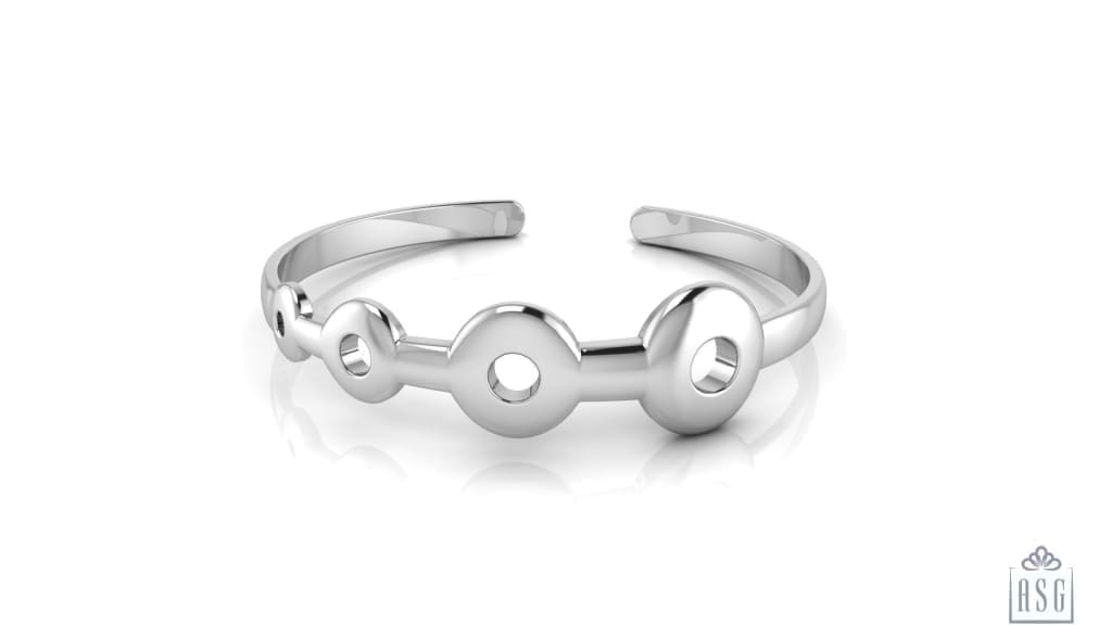 Sterling Silver Baby Cuff Kada Infinity design