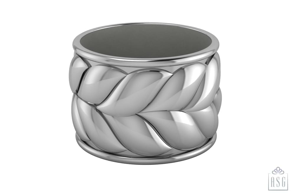 Sterling Silver Interlace Napkin Ring