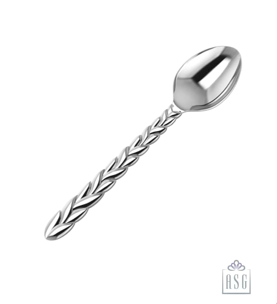 Sterling Silver Tea Spoon Set - The Interlace Collection