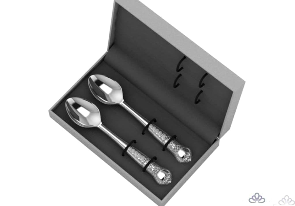 Sterling Silver Tea Spoon Set - The Italianate Collection