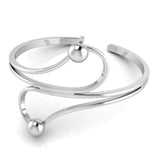 Sterling Silver Baby Cuff Kada Logger balls design