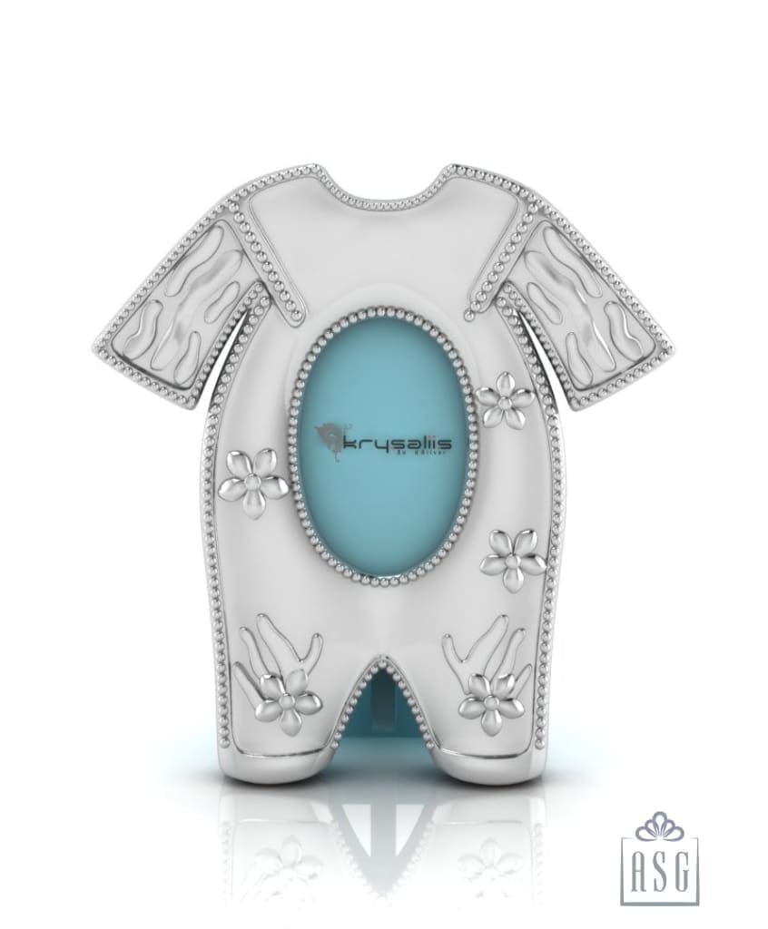 Silver Plated Pyjama Baby Photo Frame for Baby and Kids