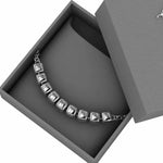 Sterling Silver Personalised Dice Cubes Name Bracelet For Women & Girls Bracelets And