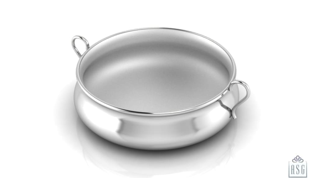 Sterling Silver Dinner Set for Baby and Child - Classic Feeding Set