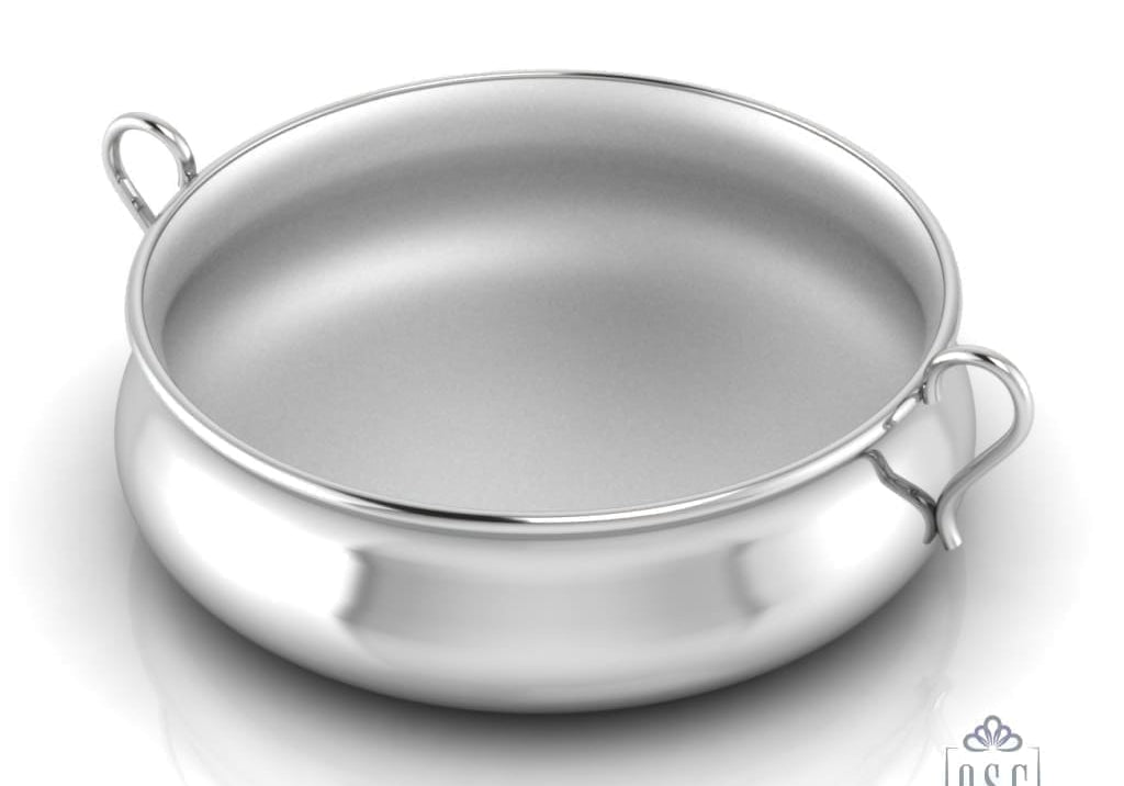 Sterling Silver Bowl for Baby and Child - Classic Feeding Porringer