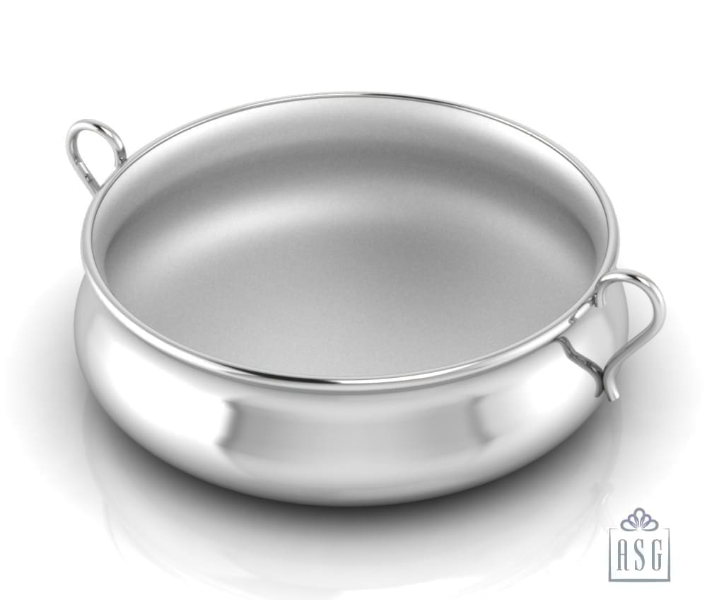 Sterling Silver Bowl for Baby and Child - Classic Feeding Porringer