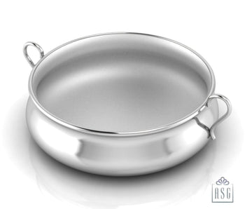 Sterling Silver Bowl for Baby and Child - Classic Feeding Porringer