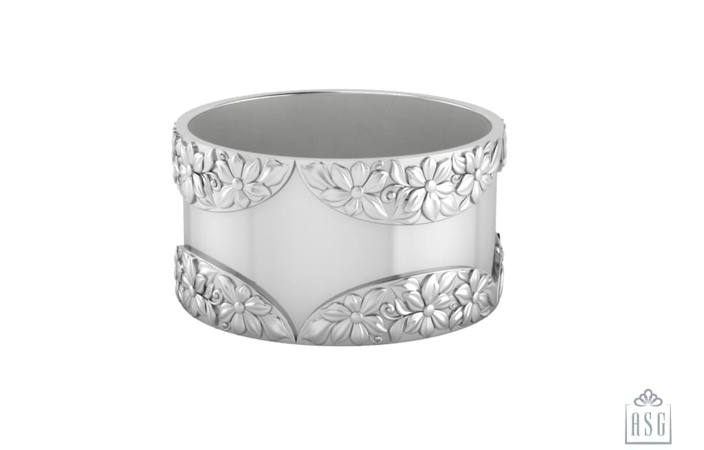 Sterling Silver Rosa Napkin Ring