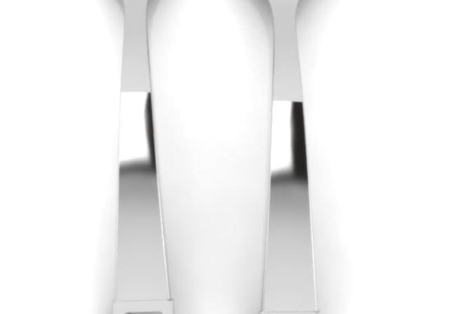 Sterling Silver Baby Spoon & Fork Set - Shapes Charms