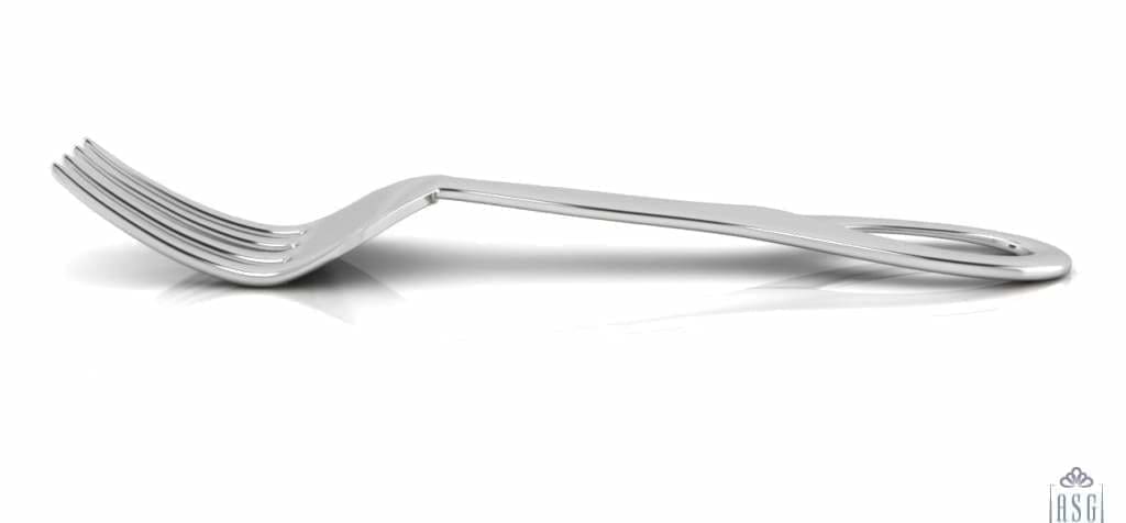 Sterling Silver Baby Spoon & Fork Set - Sophie