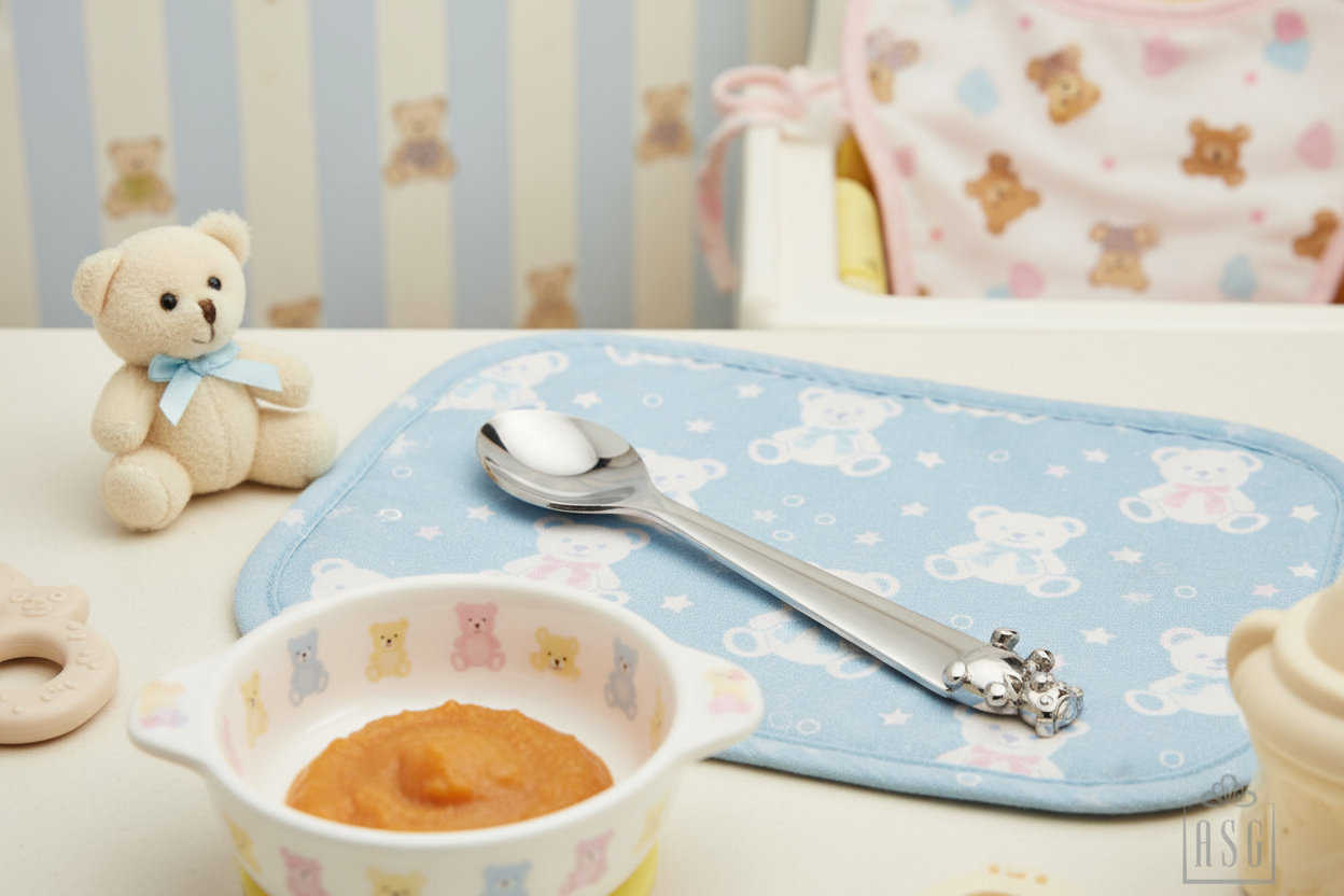 Teddy Spoon- Engraveable