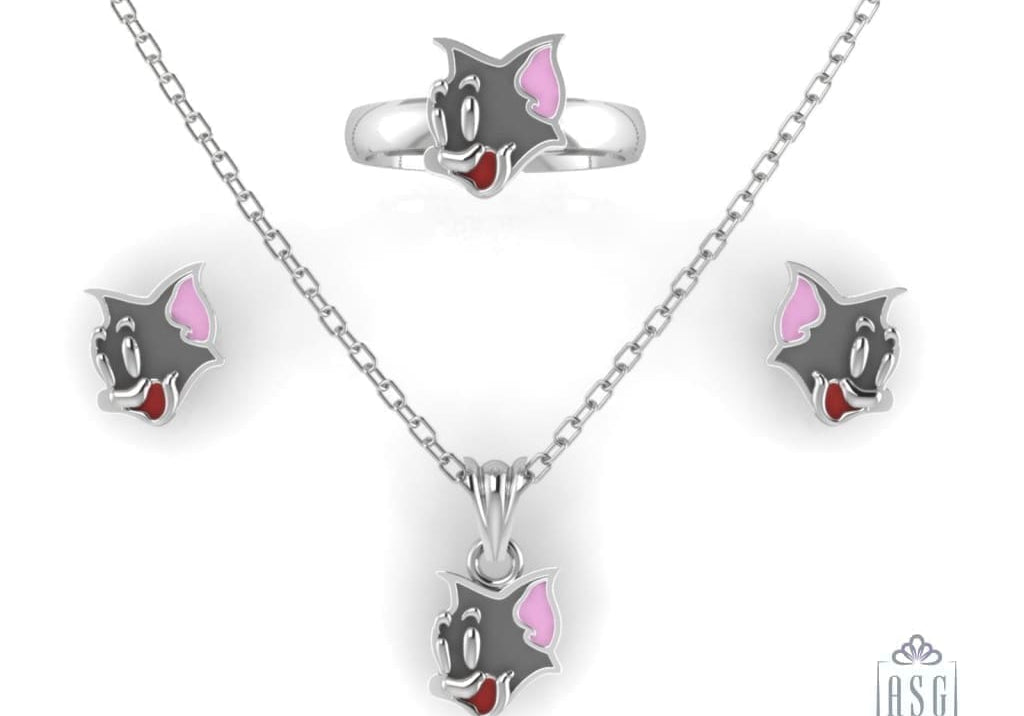 Sterling Silver Tom Baby Jewellery Set