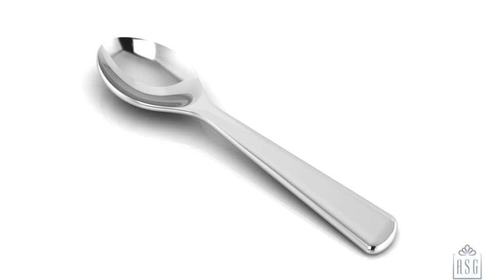 Sterling Silver Dinner Set for Baby and Child - Traditional Feeding Set