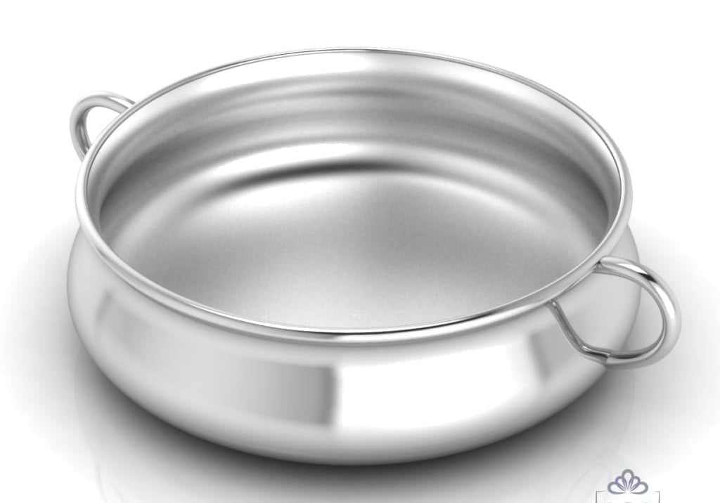 Sterling Silver Bowl for Baby and Child - Tradional Feeding Porringer