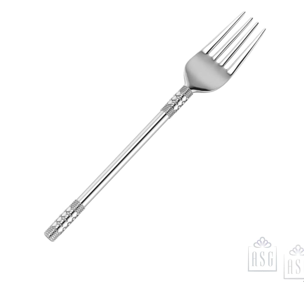 Sterling Silver Dinner Spoon & Fork Set - The Tubulaire Collection