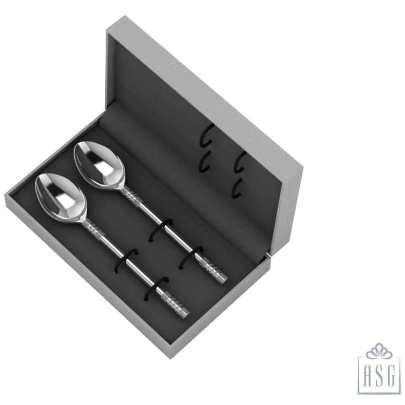 Sterling Silver Tea Spoon Set - The Tubulaire Collection