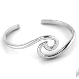 Sterling Silver Baby Cuff Kada twisted design