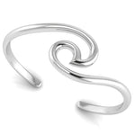 Sterling Silver Baby Cuff Kada twisted design