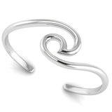 Sterling Silver Baby Cuff Kada twisted design