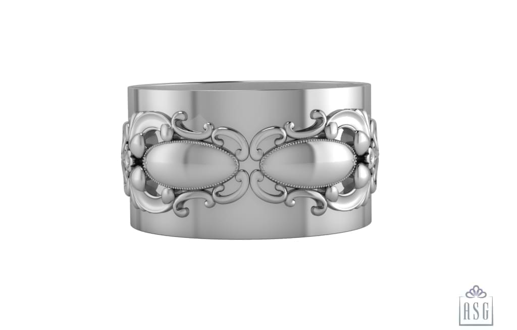 Sterling Silver Victorian Napkin Ring